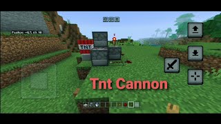 How To Make Easy Tnt Cannon In Minecraft [upl. by Seravat]