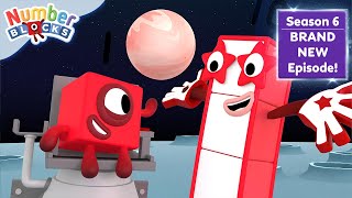 🚀 Rockets and Rekenreks  Season 6 Full Episode 14 ⭐  Learn to Count  Numberblocks [upl. by Rheta]