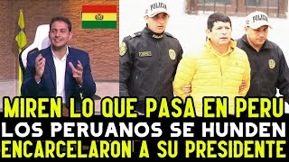 PRENSA BOLIVIANA REACCIONA ATONITA ALA DETENCION DE AGUSTIN LOZANO POR CORRUPCION [upl. by Wendall]