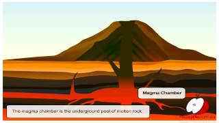 Science Week  The Structure of a Volcano [upl. by Risa976]