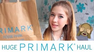 HUGE Primark Haul September 2016  LoveMeg [upl. by Stiruc3]