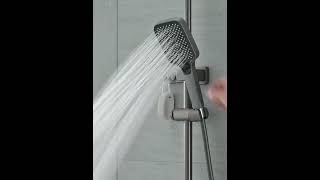 Shower System Thermostatic Shower Faucet Set Wall Mounted Rain Shower Combo Set C90 [upl. by Tierza]