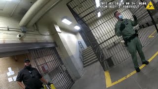 Video shows Jussie Smollett being booked in Cook County Jail [upl. by Meihar]