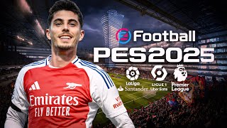 ✅best EFOOTBALL PES 2025 ppsspp UPDATE [upl. by Anella]