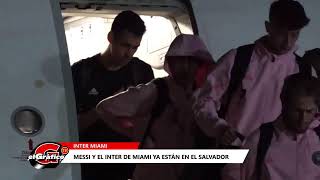 Messi llega a El Salvador [upl. by Joletta]