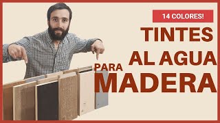 Teñir madera con tintes al agua de Rubio Monocoat [upl. by Byrn]