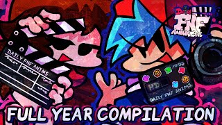 Daily FNF Animations  Full Year Compilation [upl. by Jempty971]