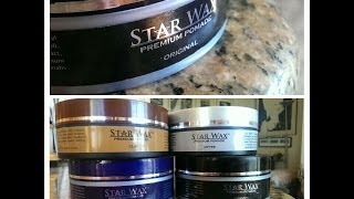 Star Wax Premium Pomade Review  Hairstyle inspiration  Pompadour  Messy hair [upl. by Verdie]