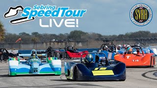 Sebring SpeedTour LIVE  Saturday at Sebring SVRA amp IGT [upl. by Porche]