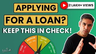 CreditCIBIL Score explained in Hindi  Applying for a loan  Ankur Warikoo [upl. by Laemaj]