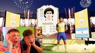 MY GREATEST ICON IN A PACK OF ALL TIME  FIFA 20 [upl. by Nannek]