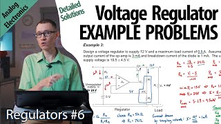 Fully Explained Voltage Regulator Designs 6  Regulators [upl. by Teik938]