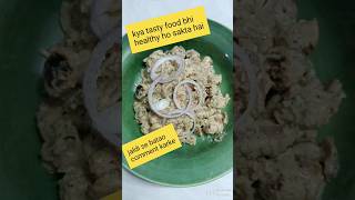 healthy amp tasty malai makhana mushroom  weight loss recipe Day16  makhana mushroom shortfeeds [upl. by Schlenger971]