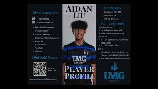 Aidan Liu 2026 CM  2024 Fall Highlights [upl. by Aysa]