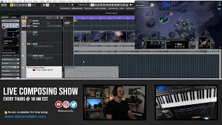 🔴 Rescoring Stormgate ft Musio by CineSamples  Live Composing Show [upl. by Landing348]