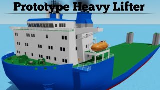 I Use New Ship in New Update  Prototype Heavy Lifter  Shipping Lanes Roblox [upl. by Yramanna515]