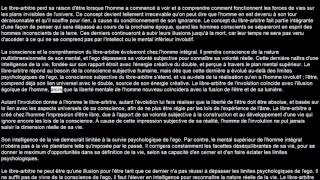 La Genèse Du réel de Bernard Montréal Partie1 Le Libre Arbitre [upl. by Asante472]