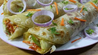 Egg Roll Recipe Indian Street FoodKids Breakfast Recipeএগ রোল রেসিপিরোল রেসিপিইন্ডিয়ান ফুড [upl. by Attenaej444]