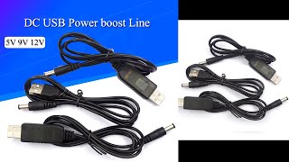 Power a router with powerbank USB to DC cable 5V to 12V [upl. by Barbey]