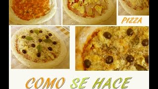 EL SECRETO DE LA MEJOR Pizza Italiana casera AUTENTICA RECETA FÁCIL [upl. by Domenico208]