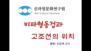 비파형동검과 고조선풍류인 현묘한 길을 걷는 사람들 6차 봄대회11차 학술대회  우실하 항공대교수 발표 [upl. by Draude431]