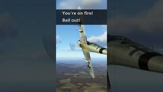 BFMACM Bail out  P51D Mustang  IL2 Sturmovik WW2 Air Combat Flight Sim [upl. by Ziwot]