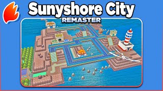 Sunyshore City Day Remaster ◓ Pokémon Diamond Pearl amp Platinum Collab With TheZame [upl. by Nyrmac]