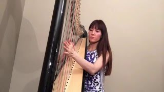 Harp Music  Tri Martolod  Traditional French Celtic music from Brittany played on Camac Clio 44 [upl. by Milks]