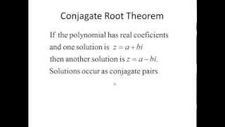 Factorising polynomials with complex coefficients [upl. by Yenoh]