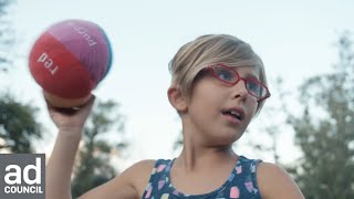 Play Catch With Her Longform  Fatherhood Involvement  Ad Council [upl. by Tressia]