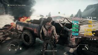 GeForce GTX 1060 3GB  AMD Athlon 200GE  Mad Max FPS Test [upl. by Teddi12]