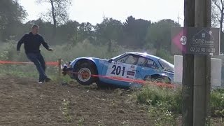 Rallye de DieppeNormandie 2016 Crash and Show HD [upl. by Halak]