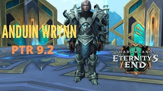 Anduin Wrynn Héroïque PTR 92 Raid Sépulcre des Fondateurs Aperçu du combat [upl. by Dena]