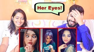 INDIANS react to Romaisa Khan  Tik Tok  Queen of Expressions [upl. by Bullion]