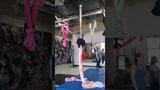 Aerial Silks  Invert for beginner [upl. by Aneekal66]