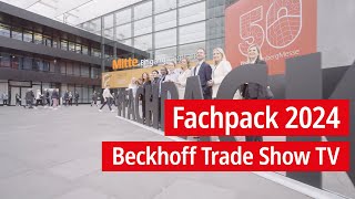 Fachpack 2024 Beckhoff Trade Show TV [upl. by Zorana]