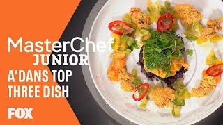 Adan Shows Off His Top Three Egg Dish  Season 8 Ep 10  MASTERCHEF JUNIOR [upl. by Aland]