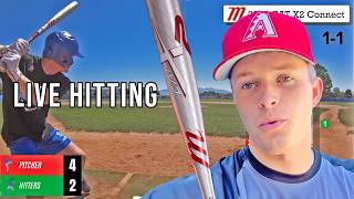 We Hit the Marucci CAT X2 in Live at Bats [upl. by Brabazon]