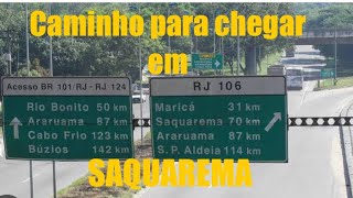 COMO CHEGAR EM SAQUAREMA [upl. by Ataner44]