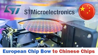 European giant STMicroelectronics hands over chip production to Chinese foundries to reduce costs [upl. by Nosna]