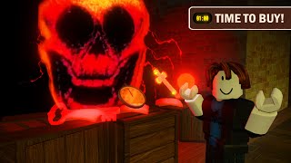 HASTES SHOP IN DOORS Roblox Doors The Hunt Animation [upl. by Arlette218]