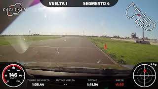 TDA San Nicolas  Megane RS250 vs el mejor YARIS GR Aun sin chances Vuelta completa [upl. by Enovahs]