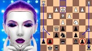 Leela Chess Zero traps Stockfish with BLACK [upl. by Udele182]