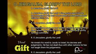 Psalm 147 O Jerusalem glorify the lord [upl. by Keith502]