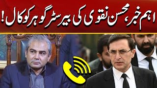 Mohsin Naqvi Call To Barrister  Breaking News  City 41 [upl. by Dniren675]