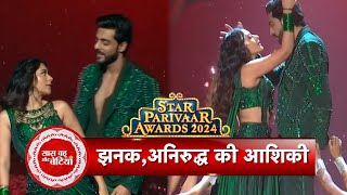 Jhanak Fame Hiba Nawab amp Krushal Ahuja Pehle Bhi Main Dance Performance At Star Parivaar Awards [upl. by Jotham969]