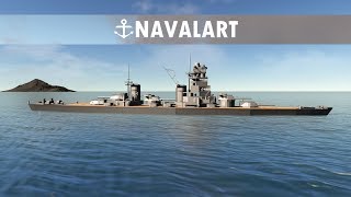 Naval Art  Custom IJN Battleship Showcase [upl. by Editha900]