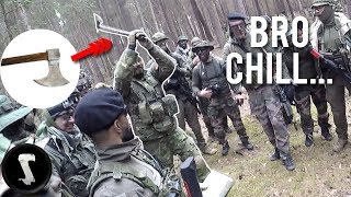 This Guy Takes Airsoft Way Too Serious 🤣 2000 Player Airsoft War [upl. by Nebe]