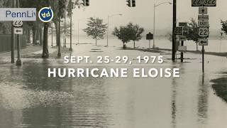 Tropical Storm Eloise dumped rain in central Pa in 1975 [upl. by Celestia]