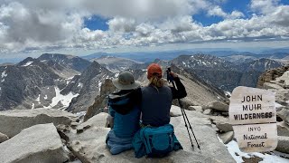 Hiking the John Muir Trail with 68yr Old Mom amp 74yr Old Friend [upl. by Llenrub]